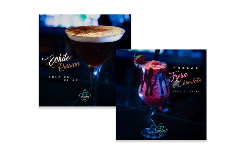Ejemplo de post 47 Cocktail Bar